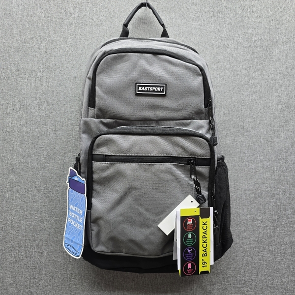 Eastport Gray Backpack - Picture 1 of 7